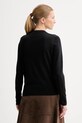 Odzież Calvin Klein kardigan wełniany LV044D323G czarny
