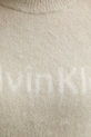 Свитер с добавлением шерсти Calvin Klein LV044D359G бежевый