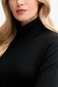 Calvin Klein sweter z dodatkiem wełny LV044D371G czarny