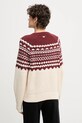 Odzież Barbour sweter z dodatkiem wełny MABEL LKN1684 czerwony