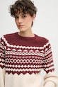 Barbour pulover din amestec de lână MABEL rosu LKN1684