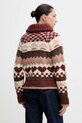Odzież Barbour kardigan z dodatkiem wełny RUBY LKN1695 czerwony