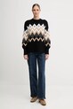 Barbour pulover de lana CECELIA LKN1676 negru AW25