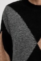 Barbour sweter z dodatkiem wełny SABRINA LKN1678 czarny