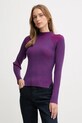Calvin Klein Jeans sweter pozostałe fioletowy LV047D316G