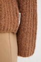 Calvin Klein Jeans sweter LV044D361G brązowy