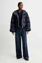 Calvin Klein Jeans sweter wełniany LV144D341G granatowy AW25