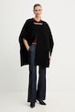 MICHAEL Michael Kors poncho de lână MF520J6GBX negru AW25