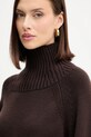 MICHAEL Michael Kors sweter wełniany brązowy MF561CGF2G