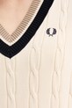 Fred Perry sweter K1102 beżowy