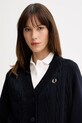 Fred Perry kardigan granatowy K1105