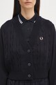 Fred Perry cardigan blu navy K1105
