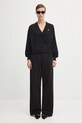 Fred Perry kardigan bawełniany K1120 czarny