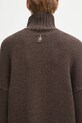 JW Anderson wool blend sweater Two Tone Patch Pocket KW1402.YN0367 beige