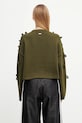 Îmbrăcăminte JW Anderson pulover Cropped Loop Jumper KW1446.YN0417 verde