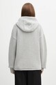Odzież JW Anderson kardigan wełniany Anchor Embroidery Zipped KW1499.YN0412 szary