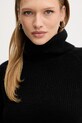 BOSS Orange pulover din amestec de lână negru 50548937