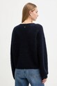 Odzież BOSS Orange sweter z dodatkiem wełny 50549185 granatowy