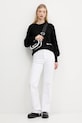 Karl Lagerfeld Jeans sweter bawełniany A4W18014 czarny AW25