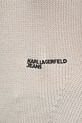 Pulover z volno Karl Lagerfeld Jeans A4W18020 bež