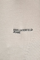 Vlnený sveter Karl Lagerfeld Jeans A4W18020 béžová