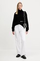 Pulover z volno Karl Lagerfeld Jeans A4W18020 črna AW25