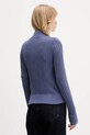 Odzież Karl Lagerfeld Jeans kardigan bawełniany A4W18017 fioletowy