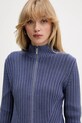 Karl Lagerfeld Jeans pamut kardigán lila A4W18017