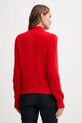 Odzież Morgan sweter z dodatkiem wełny MLEONAR czerwony