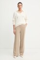 Morgan sweter MBALOU beżowy AW25