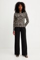 Πλεκτή ζακέτα Morgan MBOLEO μπεζ AW25