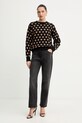 Morgan sweter MCOEUR czarny AW25