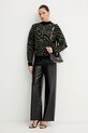 Morgan sweter MFELIXA zielony AW25