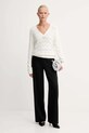 Morgan sweter MLILOU beżowy AW25