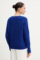 Morgan sweter z domieszką wełny MSTAR niebieski AW25