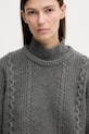 G-Star sweter wełniany 0 szary D27730.D770