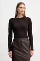 Pedro del Hierro sweter casual brązowy 3512918