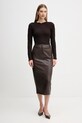 Pedro del Hierro sweter 3512918 brązowy AW25
