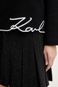 Karl Lagerfeld felpa con cotone A4W20040 nero