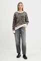 HUGO pulover de lână 50548255 bej AW25