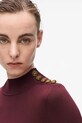 Karl Lagerfeld sweter A4W18038 bordowy AW25