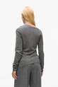 Кашмирен пуловер Karl Lagerfeld A4W18042 сив AW25