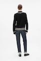 Karl Lagerfeld pulover de lână negru A4W18051