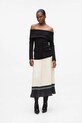 Karl Lagerfeld bluză negru A4W20042
