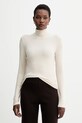 Marc O'Polo longsleeve z elastanem beżowy 509215752177