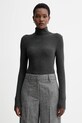 Marc O'Polo longsleeve z elastanem szary 509215752177