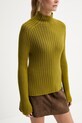 Marc O'Polo sweter bawełniany 509605960173 zielony
