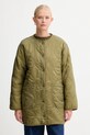 Marc O'Polo sweter z dodatkiem wełny 5000007317 zielony AW25