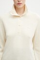 Шерстяной свитер Lacoste бежевый AF4010