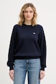 Lacoste sweter z wełną okrągły granatowy AF4158